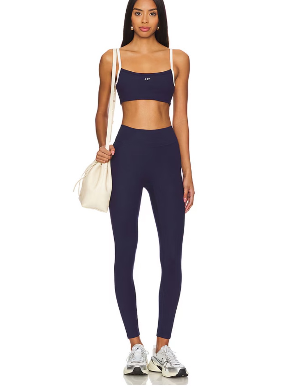 437 Essentials Leggings in Navy - Picture 5 of 5